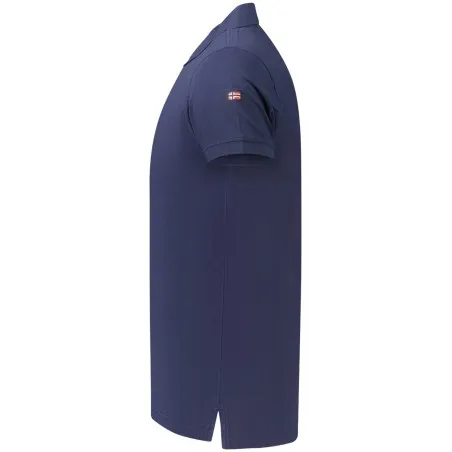 Polo homme à manches courtes, Norvège 1963, bleu - NORWAY 1963