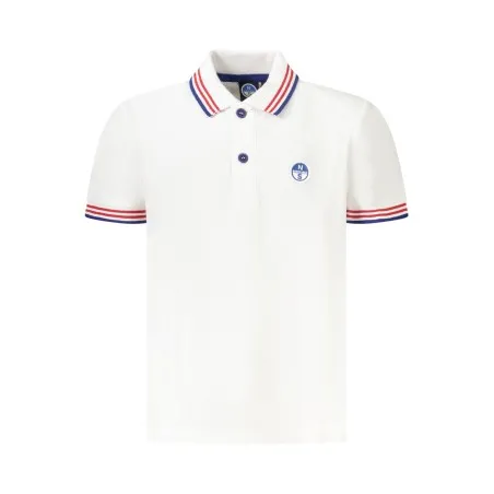 POLO MANCHES COURTES NORTH SAILS ENFANT BLANC - NORTH SAILS