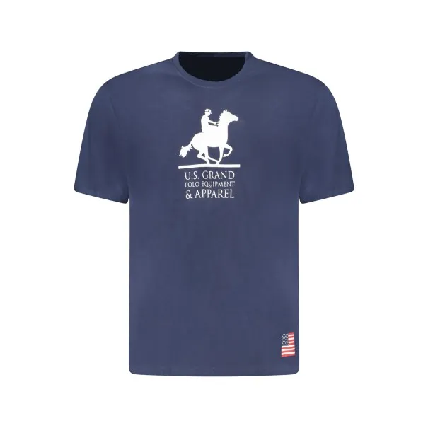 T-shirt à manches courtes bleu pour homme US GRAND - U.S. GRAND