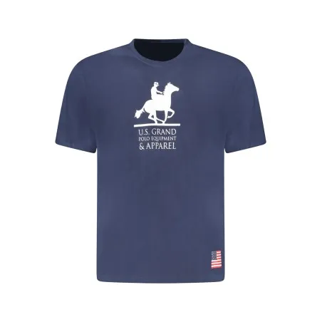 T-shirt à manches courtes bleu pour homme US GRAND - U.S. GRAND