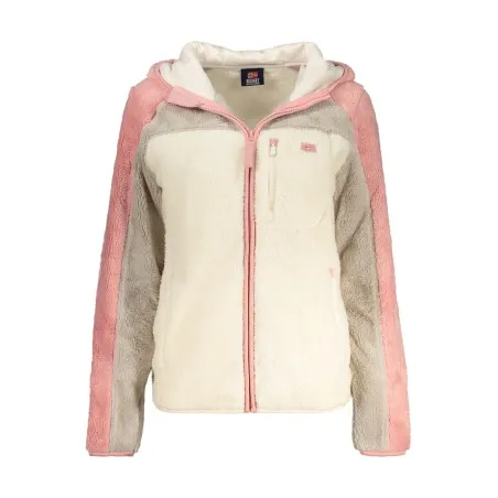 SWEAT-SHIRT BLANC À FERMETURE ÉCLAIR POUR FEMMES NORVÈGE 1963 - NORWAY 1963