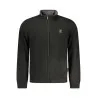 SWEAT-SHIRT NOIR À FERMETURE ÉCLAIR POUR HOMME US GRAND - U.S. GRAND