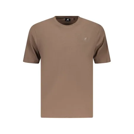 T-shirt à manches courtes pour homme US GRAND, marron - U.S. GRAND