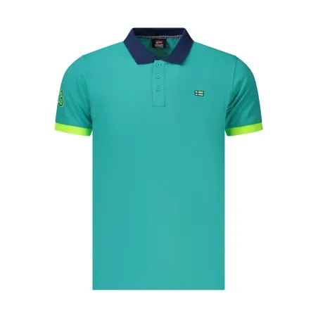 Polo homme à manches courtes, Norvège 1963, bleu - NORWAY 1963
