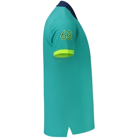 Polo homme à manches courtes, Norvège 1963, bleu - NORWAY 1963