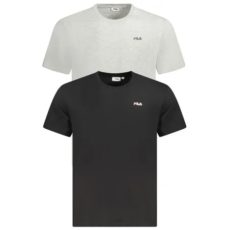 T-SHIRT À MANCHES COURTES POUR HOMMES FILA NOIR - FILA