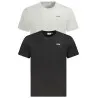 T-SHIRT À MANCHES COURTES POUR HOMMES FILA NOIR - FILA