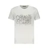T-SHIRT À MANCHES COURTES CAVALLI CLASS HOMME BLANC - CAVALLI CLASS