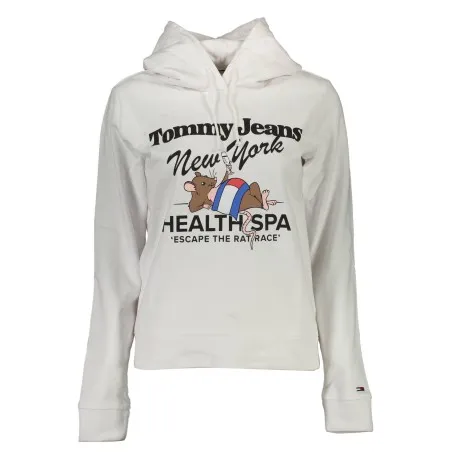 Sweat-shirt Tommy Hilfiger sans fermeture éclair pour femme Blanc - TOMMY HILFIGER