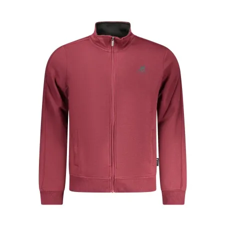 SWEAT-SHIRT FERMETURE ÉCLAIR ROUGE POUR HOMME US GRAND - U.S. GRAND