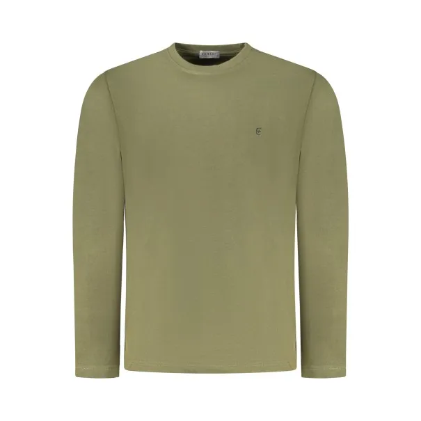T-shirt à manches longues pour homme Coveri Moving, vert - COVERI MOVING