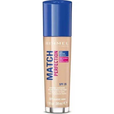 Fond de Teint RIMMEL MATCH PERFECTION SPF20 - Rimmel