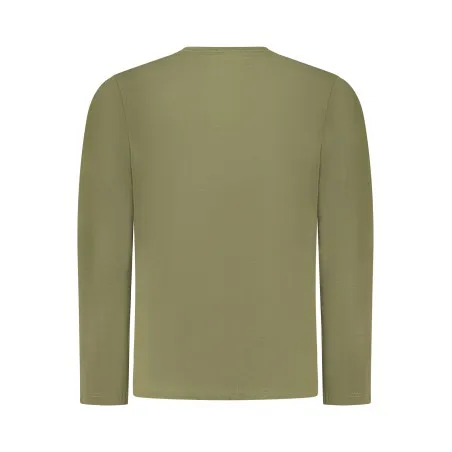 T-shirt à manches longues pour homme Coveri Moving, vert - COVERI MOVING