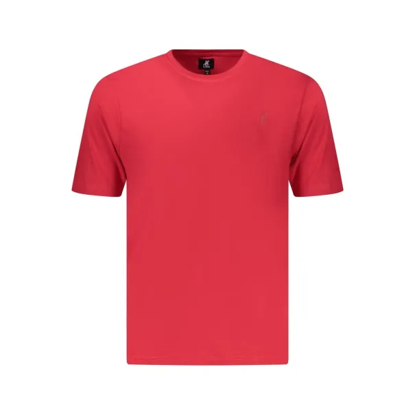 T-shirt rouge à manches courtes pour homme US GRAND - U.S. GRAND