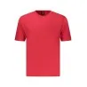 T-shirt rouge à manches courtes pour homme US GRAND - U.S. GRAND