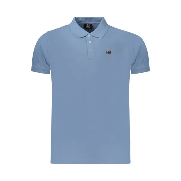 Polo homme à manches courtes, Norvège 1963, bleu - NORWAY 1963