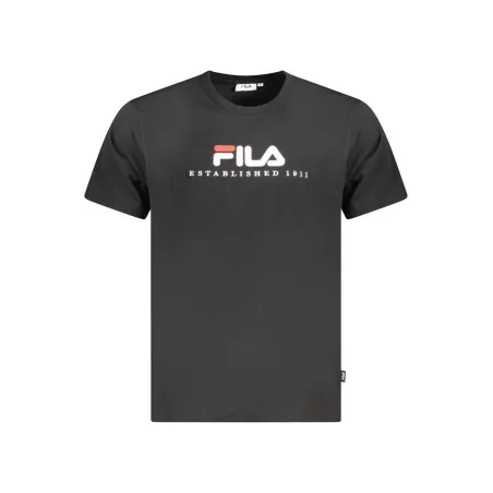T-SHIRT À MANCHES COURTES POUR HOMMES FILA NOIR - FILA