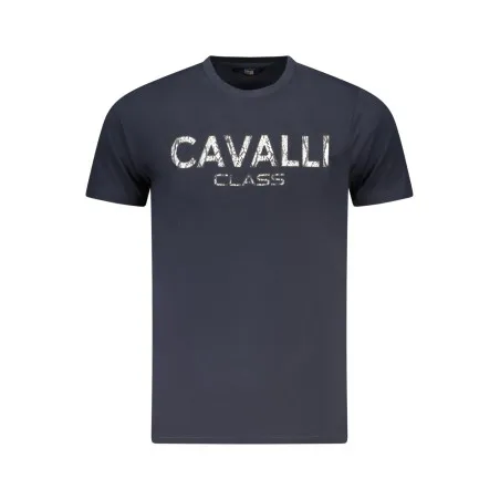 T-SHIRT À MANCHES COURTES CAVALLI CLASS HOMME BLEU - CAVALLI CLASS