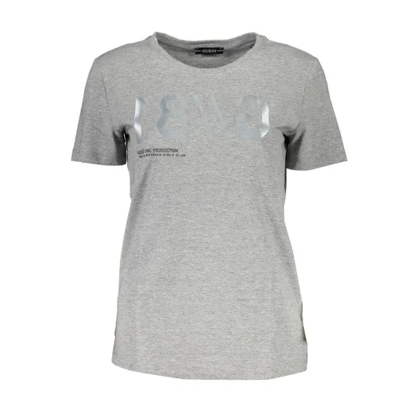 T-SHIRT À MANCHES COURTES GUESS JEANS FEMME GRIS - GUESS JEANS