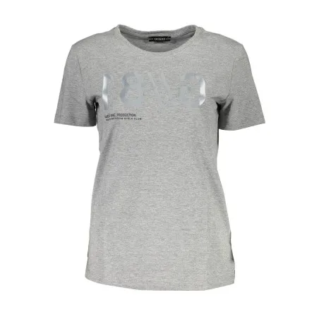 T-SHIRT À MANCHES COURTES GUESS JEANS FEMME GRIS - GUESS JEANS