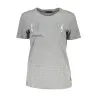 T-SHIRT À MANCHES COURTES GUESS JEANS FEMME GRIS - GUESS JEANS