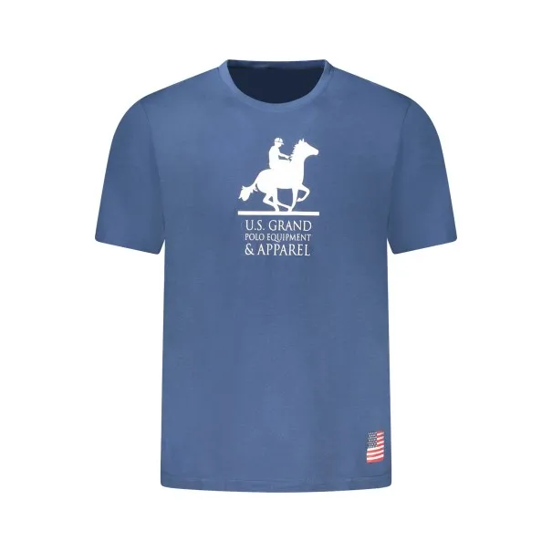 T-shirt à manches courtes bleu pour homme US GRAND - U.S. GRAND