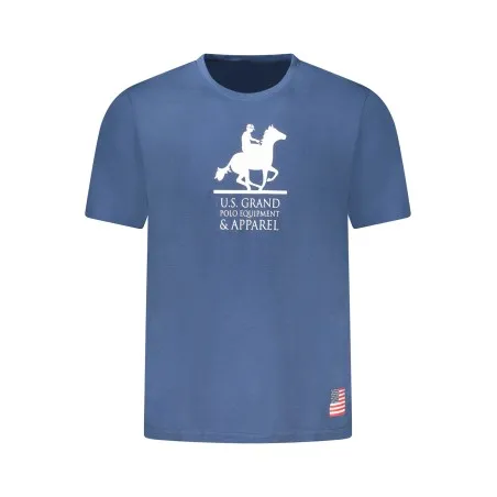 T-shirt à manches courtes bleu pour homme US GRAND - U.S. GRAND