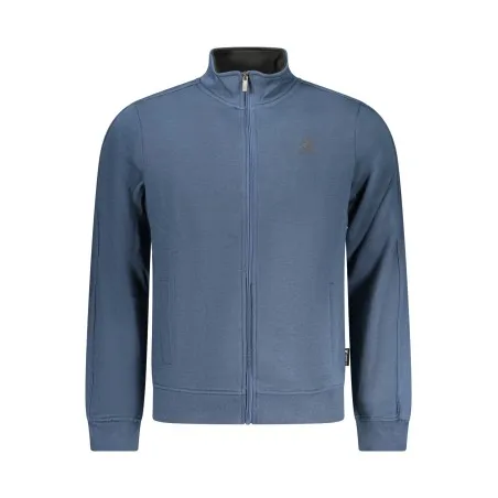 SWEAT-SHIRT BLEU À FERMETURE ÉCLAIR POUR HOMME US GRAND - U.S. GRAND