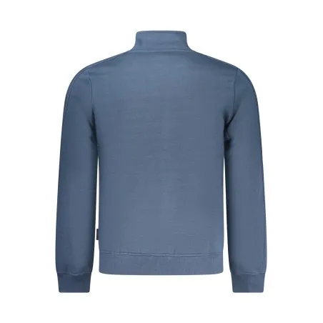 SWEAT-SHIRT BLEU À FERMETURE ÉCLAIR POUR HOMME US GRAND - U.S. GRAND