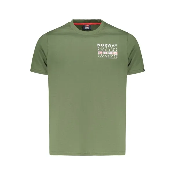 T-shirt vert à manches courtes pour homme, Norvège 1963 - NORWAY 1963