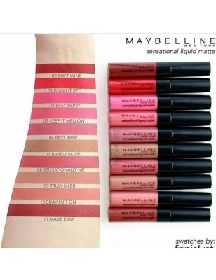Rouge à Lèvres Maybelline ROUGE A LEVRE SENSATIONAL LIQUID MAT Maybelline - 10