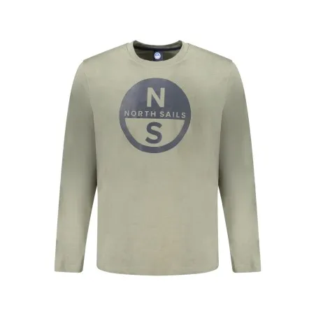 T-SHIRT À MANCHES LONGUES POUR HOMMES NORTH SAILS VERT - NORTH SAILS