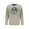 T-SHIRT À MANCHES LONGUES POUR HOMMES NORTH SAILS VERT - NORTH SAILS