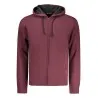 SWEAT-SHIRT ROUGE À FERMETURE ÉCLAIR POUR HOMME COVERI MOVING - COVERI MOVING