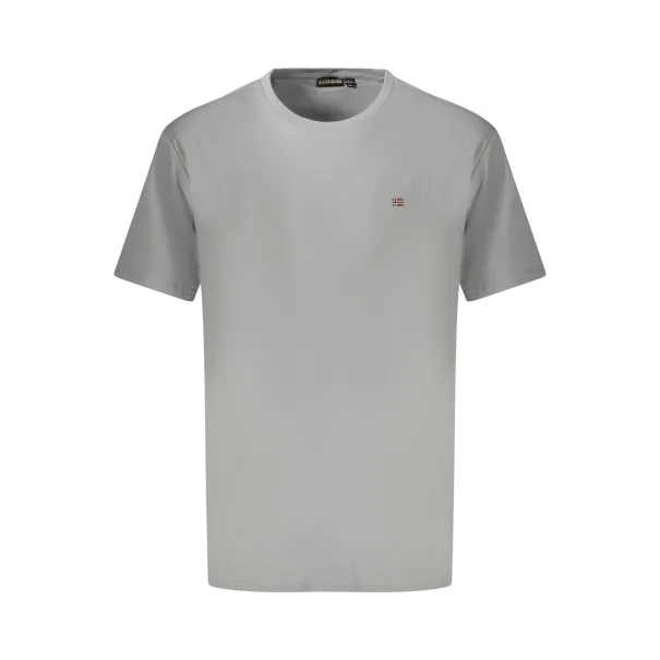 T-shirt à manches courtes pour homme NAPAPIJRI, gris - NAPAPIJRI