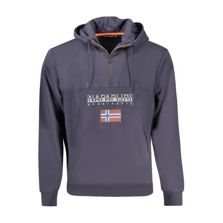 SWEAT-SHIRT NAPAPIJRI SANS ZIP HOMME BLEU - NAPAPIJRI