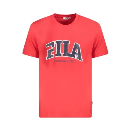 T-SHIRT À MANCHES COURTES POUR HOMMES FILA ROUGE - FILA