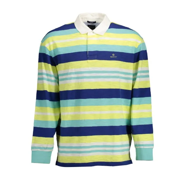 Polo manches longues Gant Homme Jaune - GANT