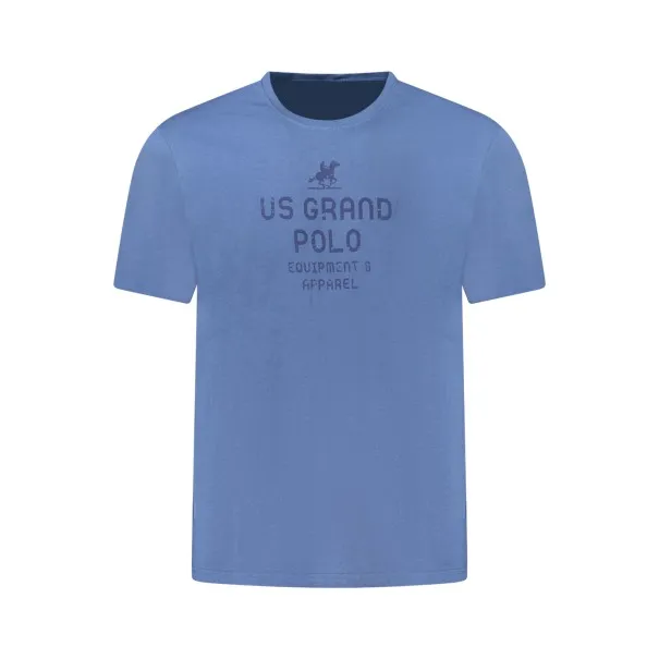 T-shirt à manches courtes bleu pour homme US GRAND - U.S. GRAND