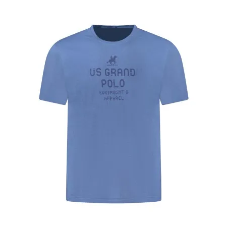 T-shirt à manches courtes bleu pour homme US GRAND - U.S. GRAND