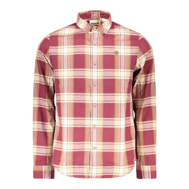 CHEMISE À MANCHES LONGUES POUR HOMMES TIMBERLAND, ROUGE - TIMBERLAND
