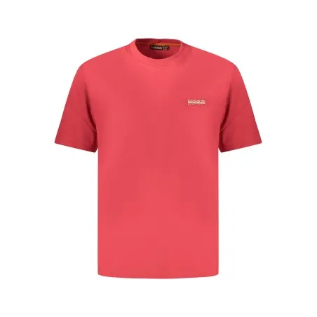 T-shirt à manches courtes pour homme NAPAPIJRI, rouge - NAPAPIJRI