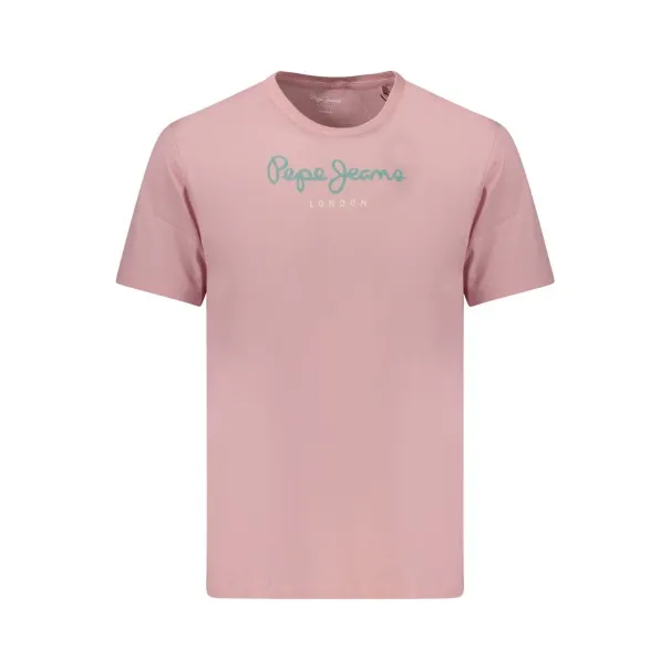 T-shirt rose à manches courtes pour homme PEPE JEANS - PEPE JEANS