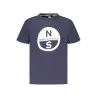 T-SHIRT MANCHES COURTES NORTH SAILS ENFANT BLEU - NORTH SAILS