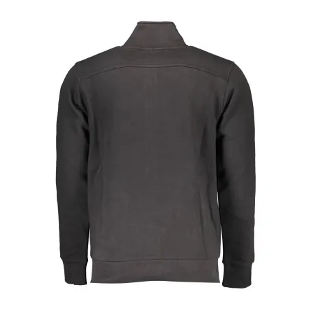 SWEAT-SHIRT NOIR À FERMETURE ÉCLAIR POUR HOMME US GRAND - U.S. GRAND