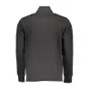 SWEAT-SHIRT NOIR À FERMETURE ÉCLAIR POUR HOMME US GRAND - U.S. GRAND