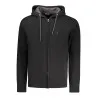 SWEAT-SHIRT NOIR À FERMETURE ÉCLAIR POUR HOMME COVERI MOVING - COVERI MOVING