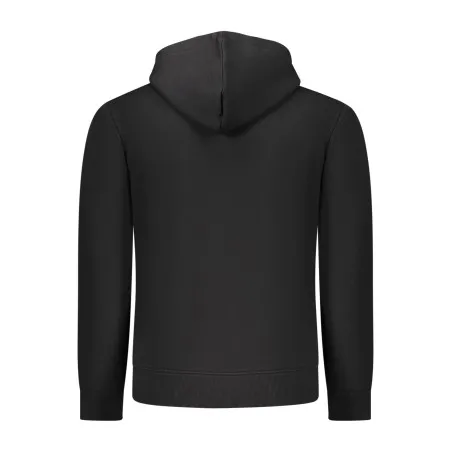 SWEAT-SHIRT NOIR À FERMETURE ÉCLAIR POUR HOMME COVERI MOVING - COVERI MOVING