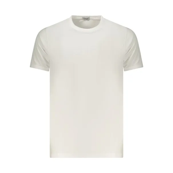 T-shirt blanc à manches courtes pour homme Coveri Moving - COVERI MOVING