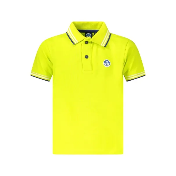 POLO MANCHES COURTES NORTH SAILS ENFANT JAUNE - NORTH SAILS